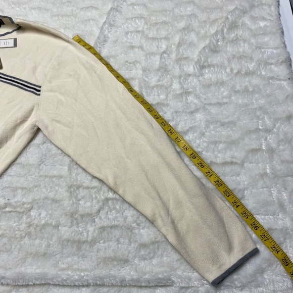 Dockers Sweater Men's XL Beige Knit 100% Cotton Crew Neck Long Sleeve Pullover - Picture 10 of 12